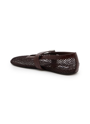  - ALAÏA - 网眼玛丽珍芭蕾舞平底鞋