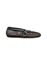 首图 - 点击放大 - ALAÏA - Patent Leather Mesh Mary Jane Flats