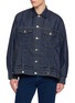 首图 - 点击放大 - BEAUTIFUL PEOPLE - Double End Medium Wash Denim Jacket