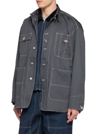 细节 - 点击放大 - BEAUTIFUL PEOPLE - x Dickies Layered Work Jacket
