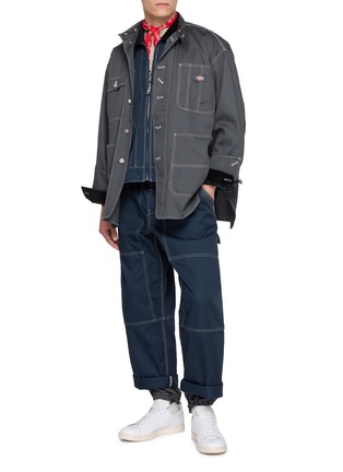 模特儿示范图 - 点击放大 - BEAUTIFUL PEOPLE - x Dickies Layered Work Jacket