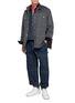 模特儿示范图 - 点击放大 - BEAUTIFUL PEOPLE - x Dickies Layered Work Jacket