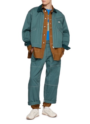 模特儿示范图 - 点击放大 - BEAUTIFUL PEOPLE - x Dickies Layered Work Jacket