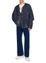 模特儿示范图 - 点击放大 - BEAUTIFUL PEOPLE - Bell Bottom Dark Wash Jeans