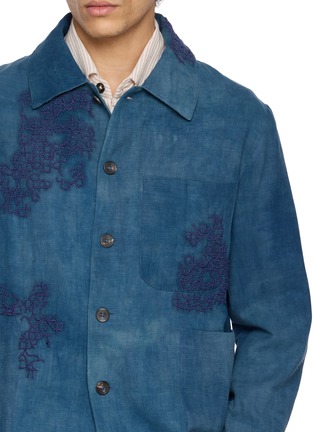  - KARTIK RESEARCH - French Knot Indigo Chore Coat
