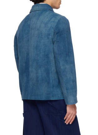 背面 - 点击放大 - KARTIK RESEARCH - French Knot Indigo Chore Coat