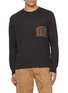 首图 - 点击放大 - KARTIK RESEARCH - Paisley Embroidered T-Shirt