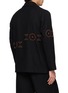 背面 - 点击放大 - KARTIK RESEARCH - Embroidered Single Breasted Blazer