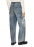 背面 - 点击放大 - ANCELLM - Paint Splatter Straight Leg Denim Jeans