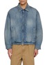 首图 - 点击放大 - ANCELLM - Aging Denim Tuck Jacket