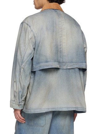 背面 - 点击放大 - ANCELLM - Aging Denim Half Jacket