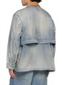 背面 - 点击放大 - ANCELLM - Aging Denim Half Jacket