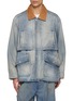 首图 - 点击放大 - ANCELLM - Aging Denim Half Jacket