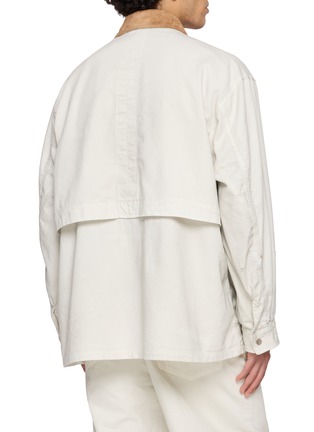背面 - 点击放大 - ANCELLM - Aging Denim Half Jacket