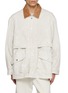 首图 - 点击放大 - ANCELLM - Aging Denim Half Jacket