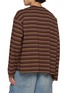 背面 - 点击放大 - ANCELLM - Border Striped Long Sleeve T-Shirt