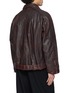 背面 - 点击放大 - ANCELLM - Aged Belted Biker Jacket