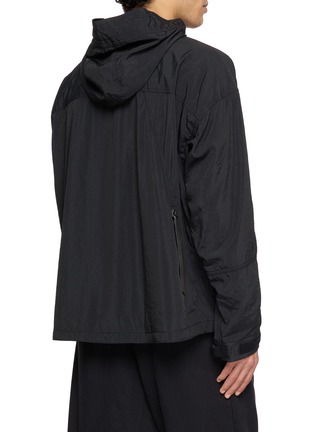 背面 - 点击放大 - THE VIRIDI-ANNE - Asymmetric Zip Pocketed Hooded Parka