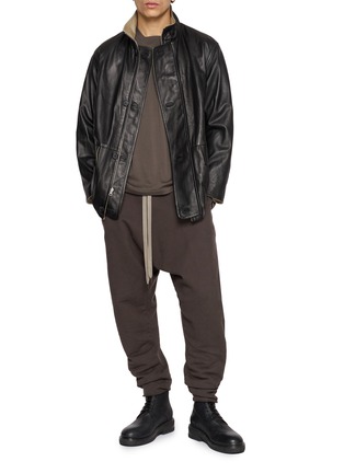 模特儿示范图 - 点击放大 - THE VIRIDI-ANNE - Tapered Drawstring Sweatpants