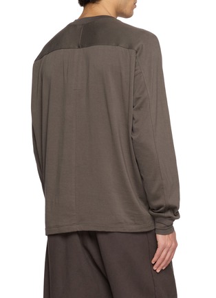 背面 - 点击放大 - THE VIRIDI-ANNE - Supima Long-Sleeve Crewneck Tee