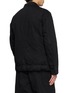 背面 - 点击放大 - THE VIRIDI-ANNE - Slant-Zip Cropped Denim Jacket