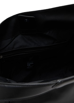 细节 - 点击放大 - DISCORD YOHJI YAMAMOTO - Small Profile Leather Tote Bag