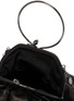 细节 - 点击放大 - DISCORD YOHJI YAMAMOTO - Drape Clasp Pouch Leather Bag