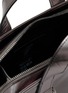 细节 - 点击放大 - DISCORD YOHJI YAMAMOTO - Mini Zip Leather Tote Bag