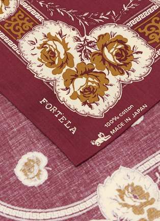细节 - 点击放大 - FORTELA - Floral Bandana Scarf