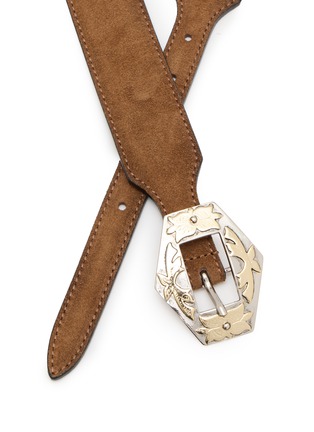细节 - 点击放大 - FORTELA - Yuchi Suede Belt