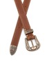 细节 - 点击放大 - FORTELA - Tina Oval Leather Belt