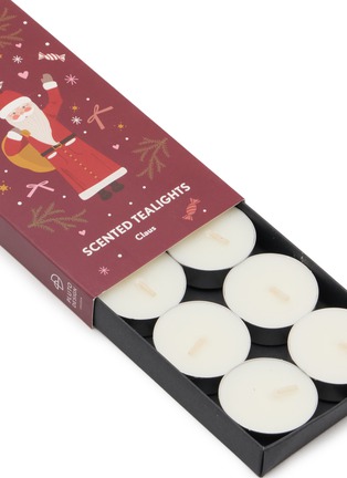 细节 –点击放大 - PLUTO DESIGN - Claus Scented Tealights — Set of 8
