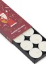 细节 –点击放大 - PLUTO DESIGN - Claus Scented Tealights — Set of 8
