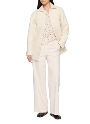 模特儿示范图 - 点击放大 - YOUNG N SANG - Embellished Short Coat