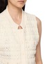  - YOUNG N SANG - Open Knit Button-Up Vest