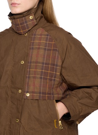  - BARBOUR - Truro 拼接涂蜡夹克