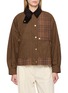 BARBOUR Truro 拼接涂蜡夹克