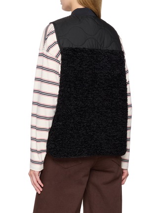 背面 - 点击放大 - BARBOUR - Ampleforth Fleece Gilet