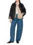 模特儿示范图 - 点击放大 - BARBOUR - MODERN SPEY 涂蜡夹克