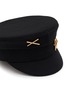 细节 - 点击放大 - RUSLAN BAGINSKY - Logo Embellished Cotton Baker Boy Cap