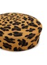 细节 - 点击放大 - RUSLAN BAGINSKY - Leopard Print Felt Pillbox Hat