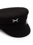 细节 - 点击放大 - RUSLAN BAGINSKY - Crystal Embellished Cotton Baker Boy Cap