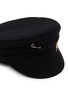 细节 - 点击放大 - RUSLAN BAGINSKY - Logo Embellished Felt Baker Boy Cap