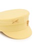 细节 - 点击放大 - RUSLAN BAGINSKY - Logo Plaque Linen Baker Boy Cap