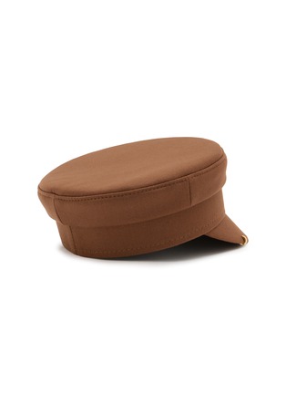 模特儿示范图 - 点击放大 - RUSLAN BAGINSKY - Pierced Cotton Baker Boy Cap