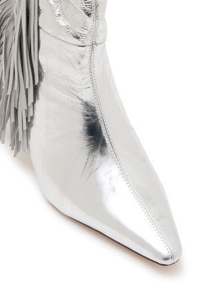 细节 - 点击放大 - KURT GEIGER - 75 PICCADILLY 流苏高跟靴