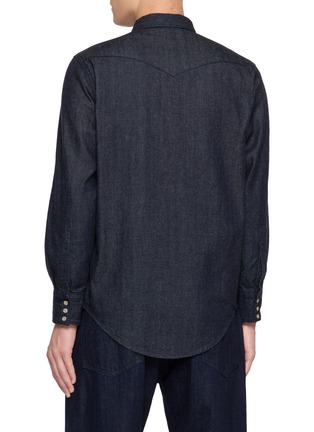 背面 - 点击放大 - EDWIN - Western Dark Wash Denim Shirt