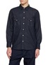 首图 - 点击放大 - EDWIN - Western Dark Wash Denim Shirt
