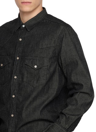  - EDWIN - Western Dark Wash Denim Shirt