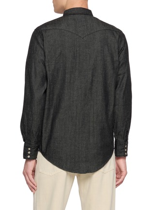 背面 - 点击放大 - EDWIN - Western Dark Wash Denim Shirt
